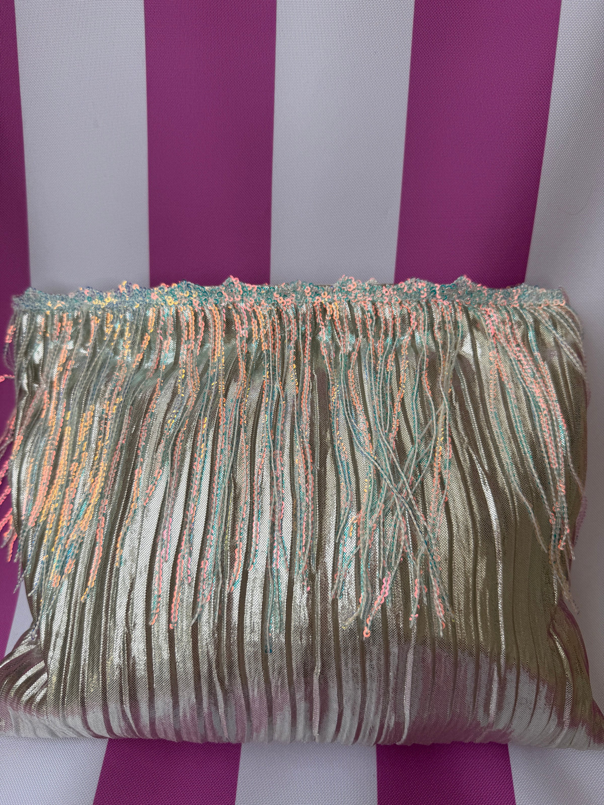 Pochette argentée