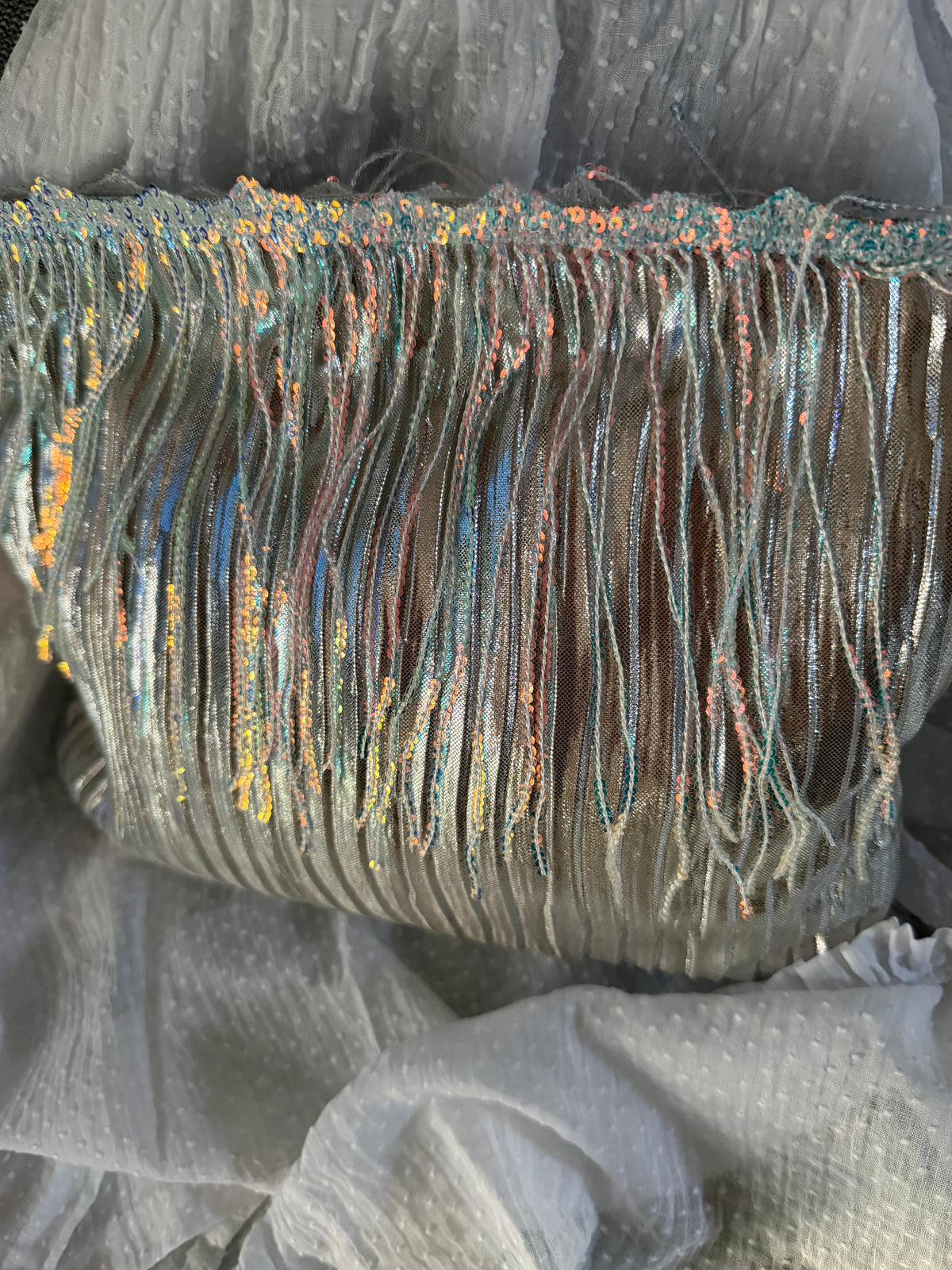 Pochette argentée