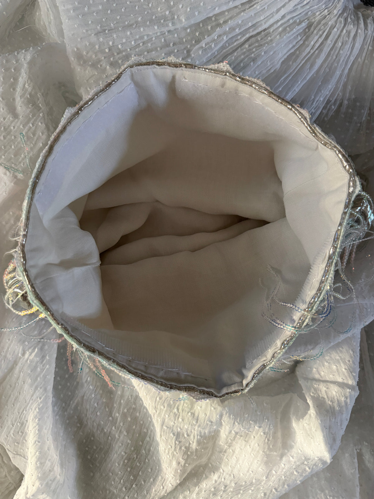 Pochette argentée