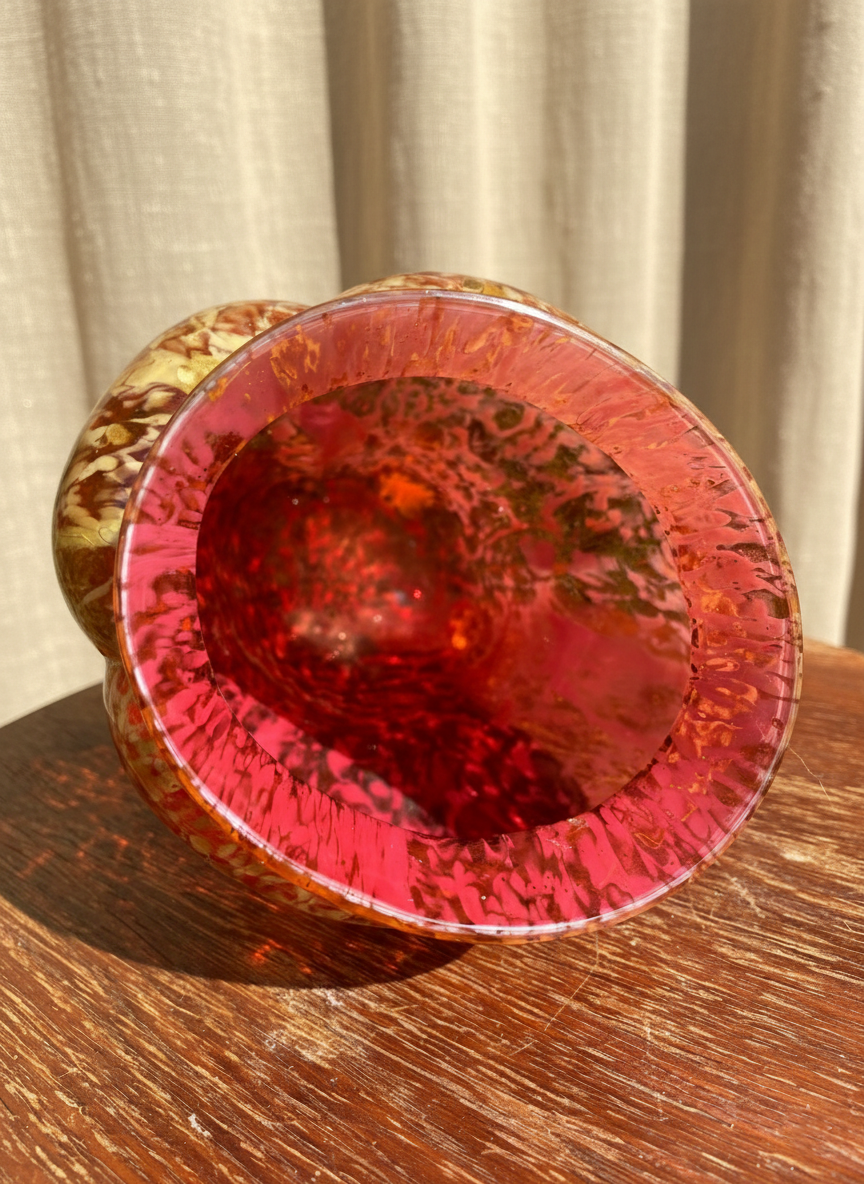 Vase verre de Clichy