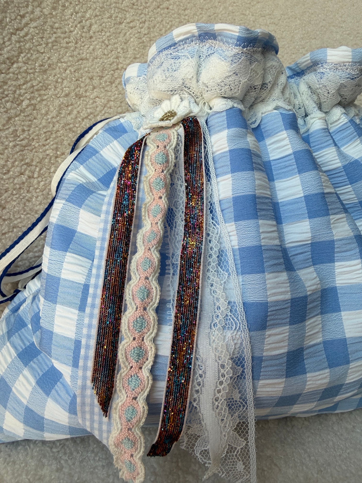 Pochette "Ciel de vichy"