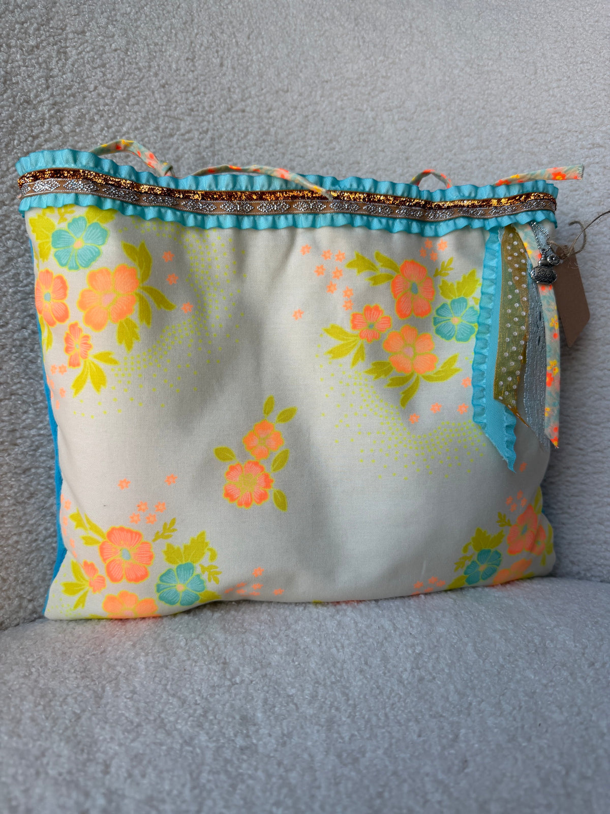 Pochette avec séparation centrale "Vitamine" 🧡