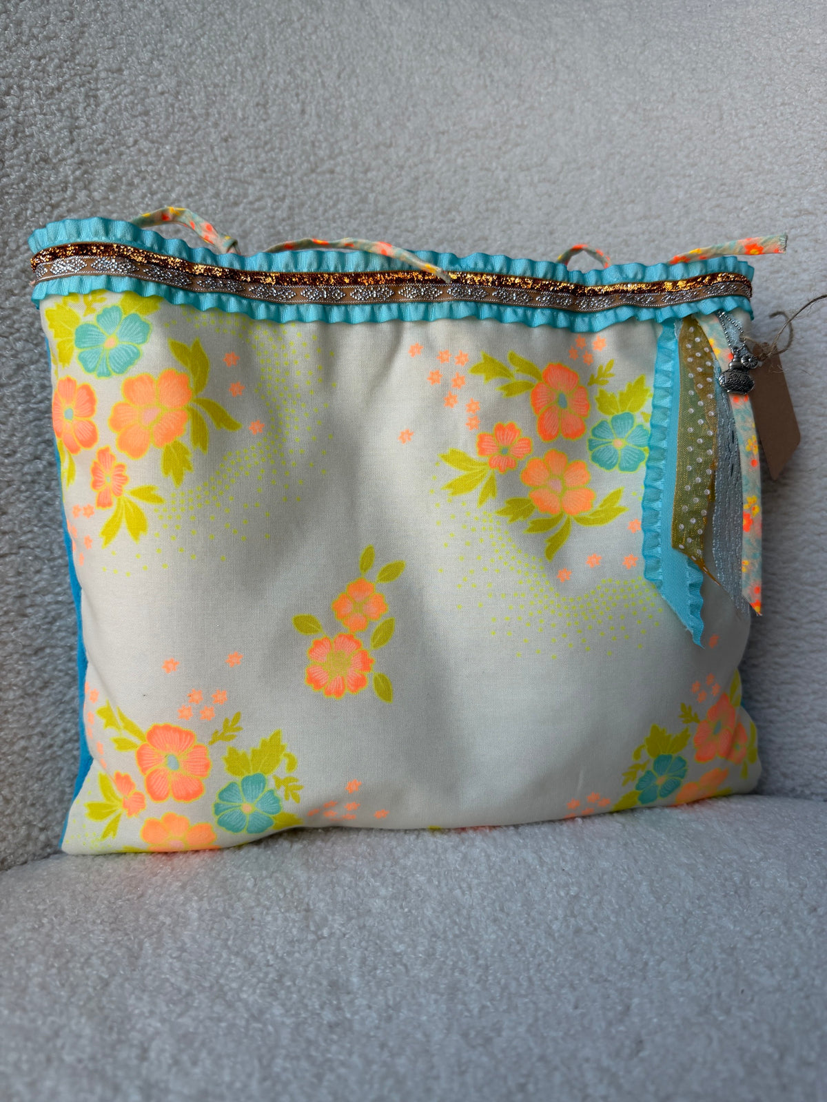 Pochette avec séparation centrale "Vitamine" 🧡