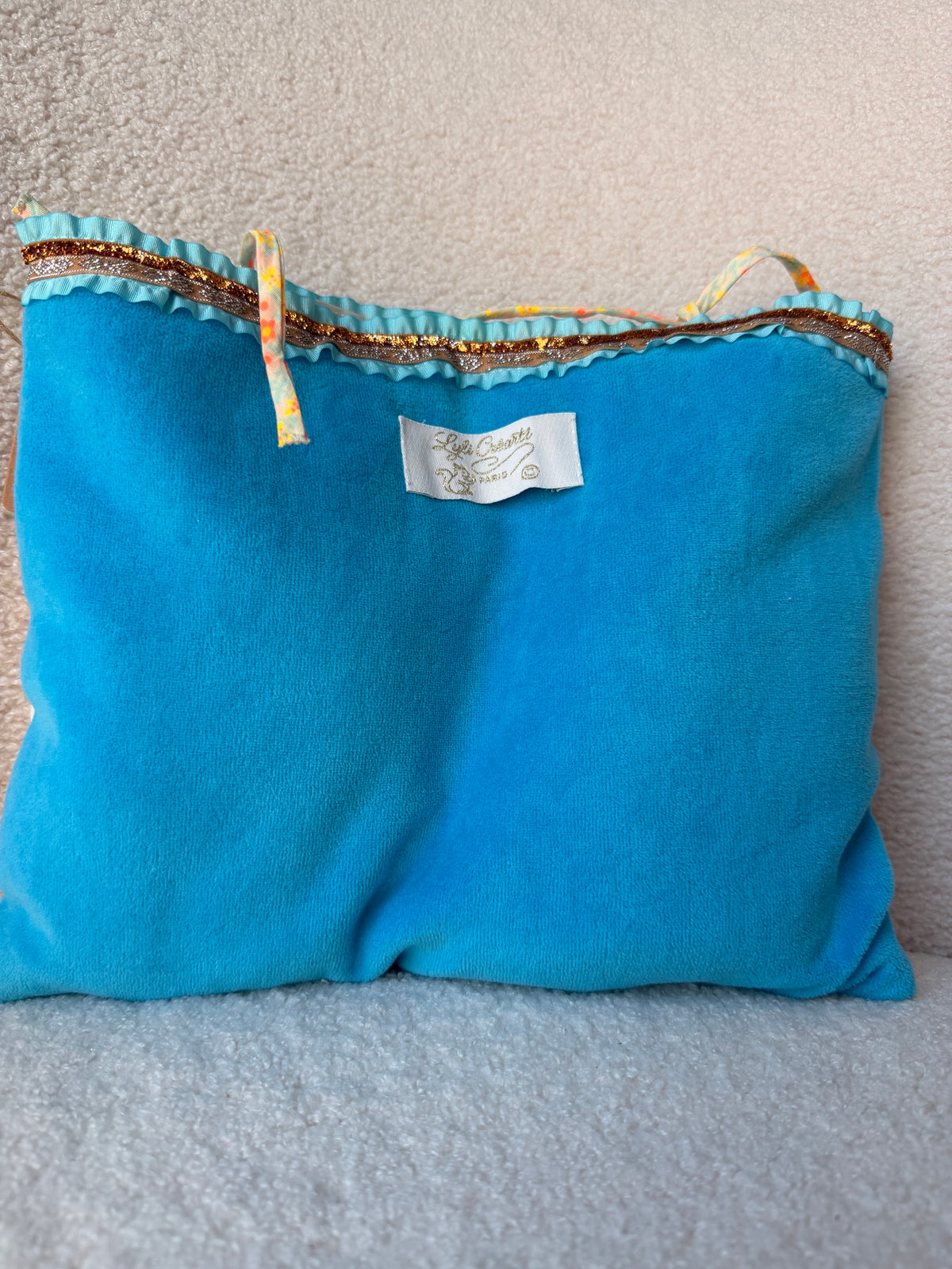 Pochette avec séparation centrale "Vitamine" 🧡