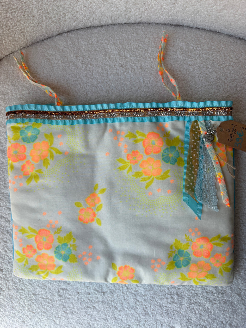 Pochette avec séparation centrale "Vitamine" 🧡