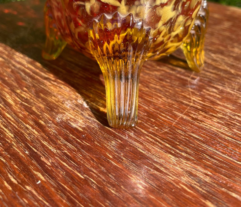 Vase verre de Clichy
