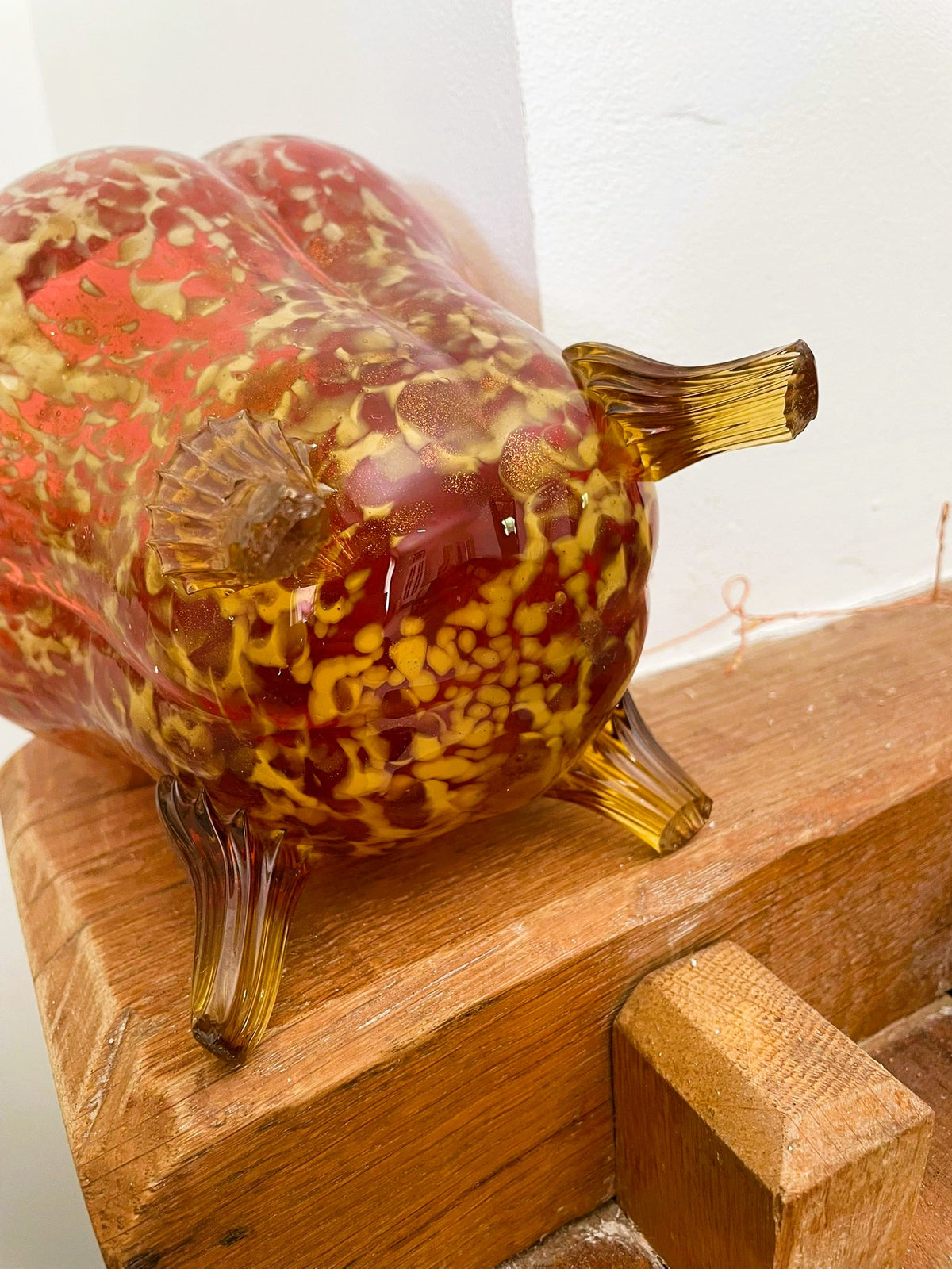 Vase verre de Clichy