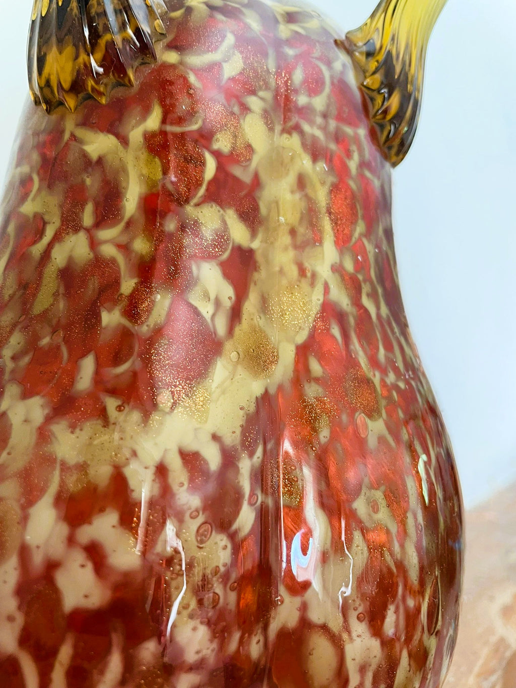 Vase verre de Clichy