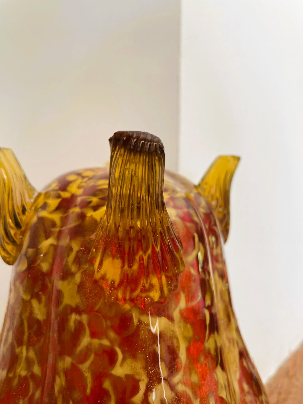 Vase verre de Clichy