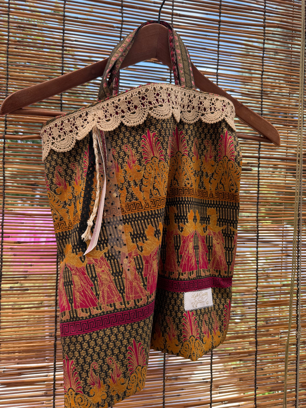 Cabas "Bali bohème" - pièce unique