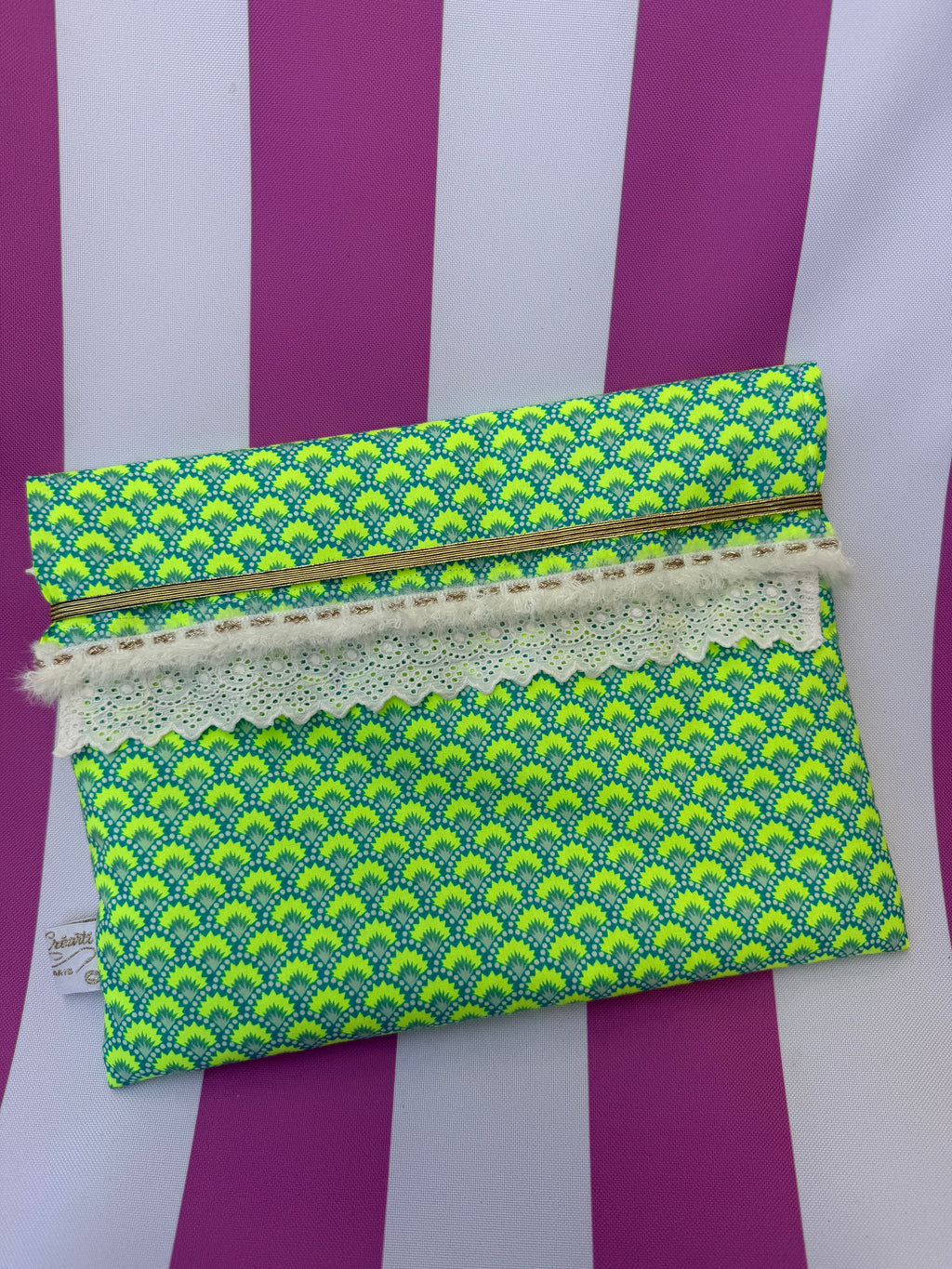 Pochette plate « Jardin Acidulé » 💛