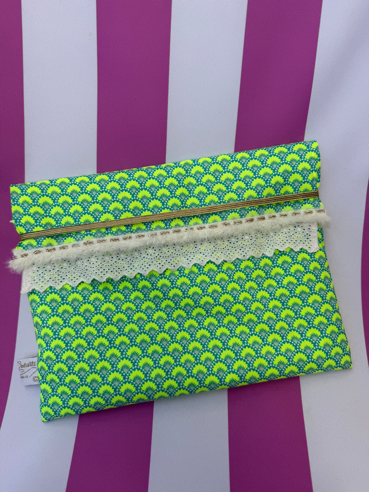 Pochette plate « Jardin Acidulé » 💛