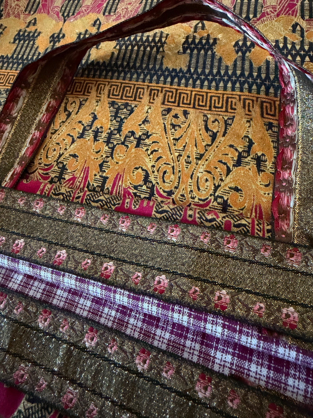 Cabas "Bali bohème" - pièce unique