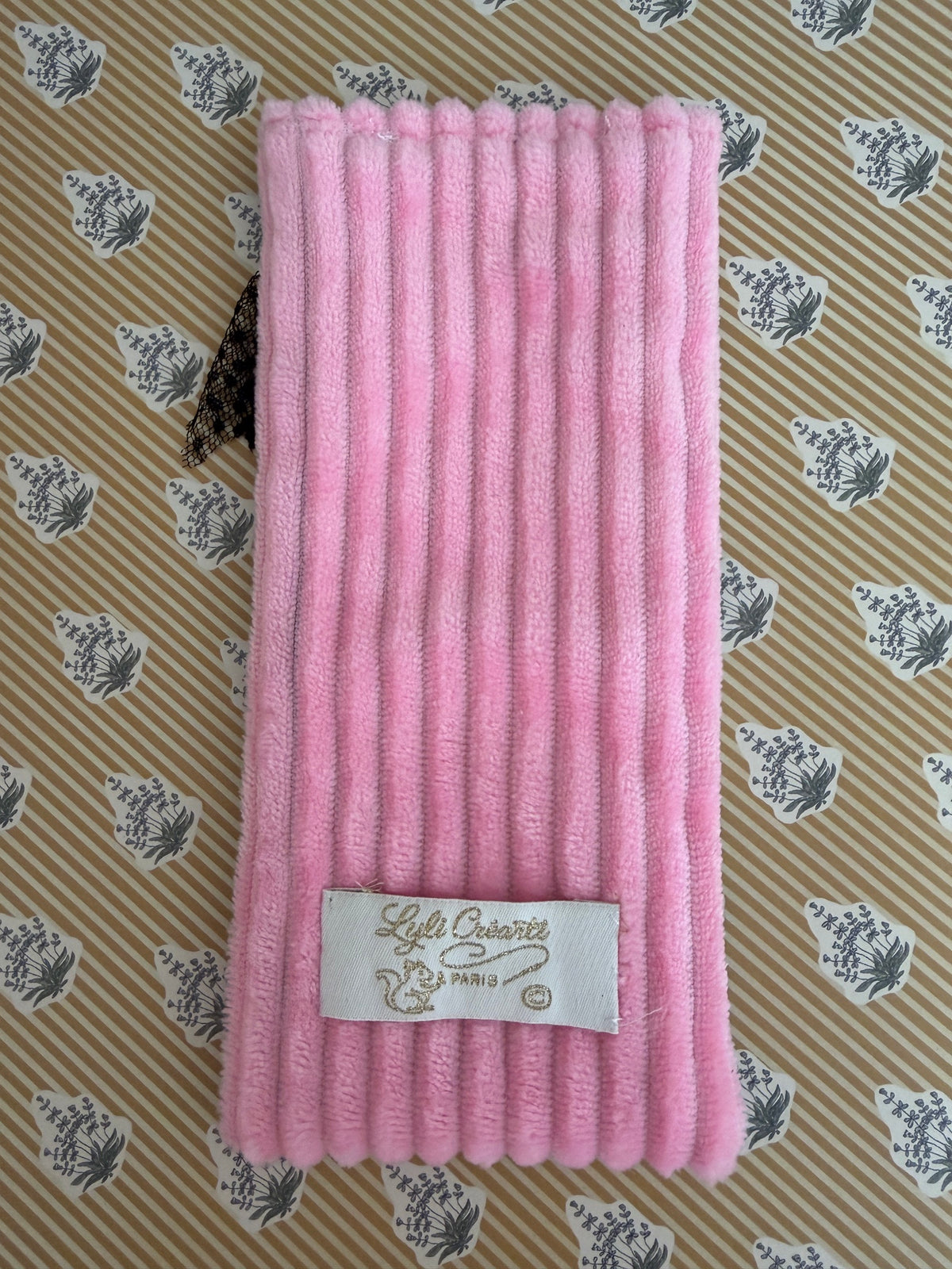 Pochette "Parisienne" emporte-parfum & étui polyvalent 🩷🖤