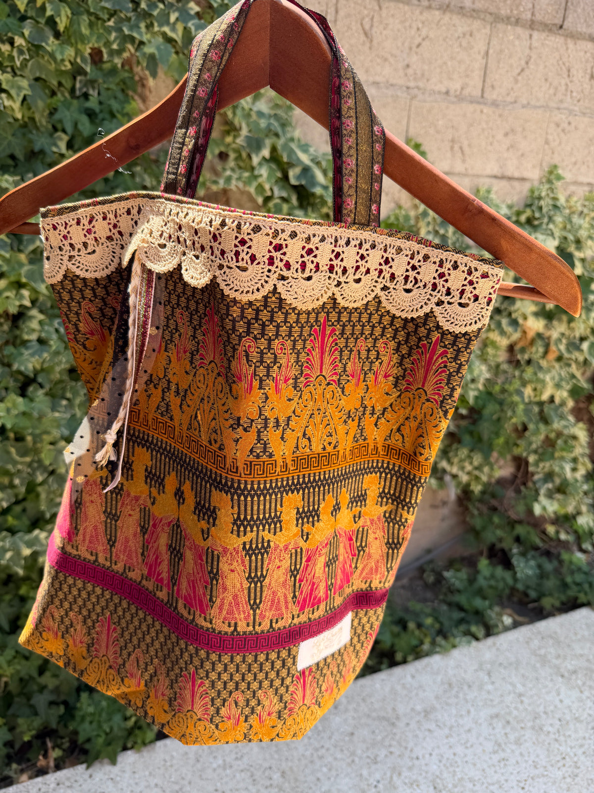 Cabas "Bali bohème" - pièce unique