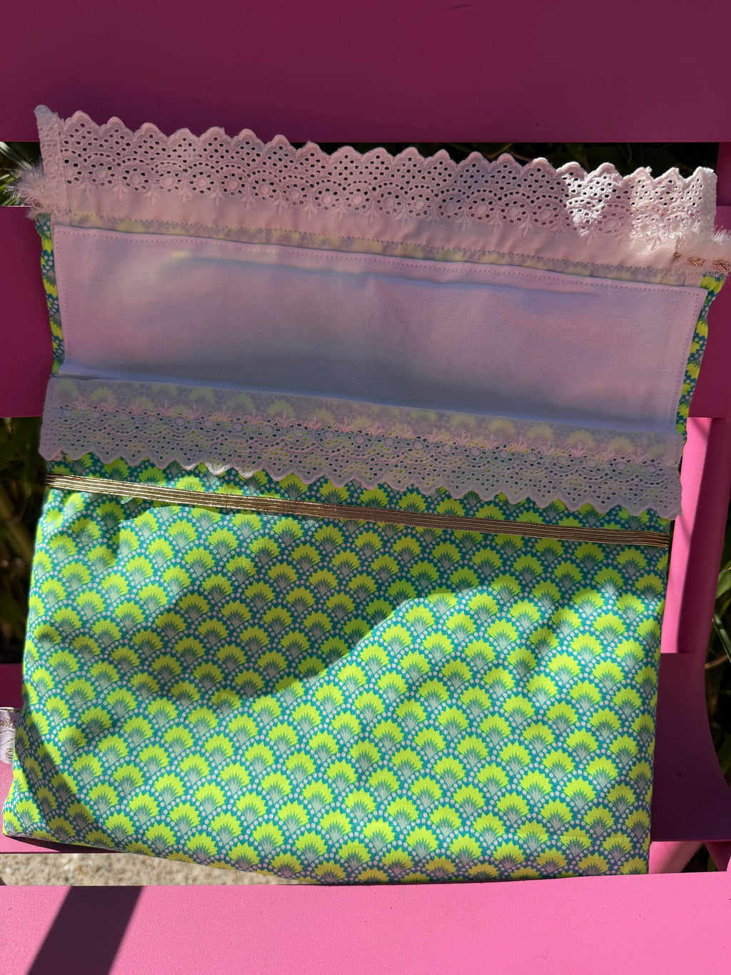 Pochette plate « Jardin Acidulé » 💛