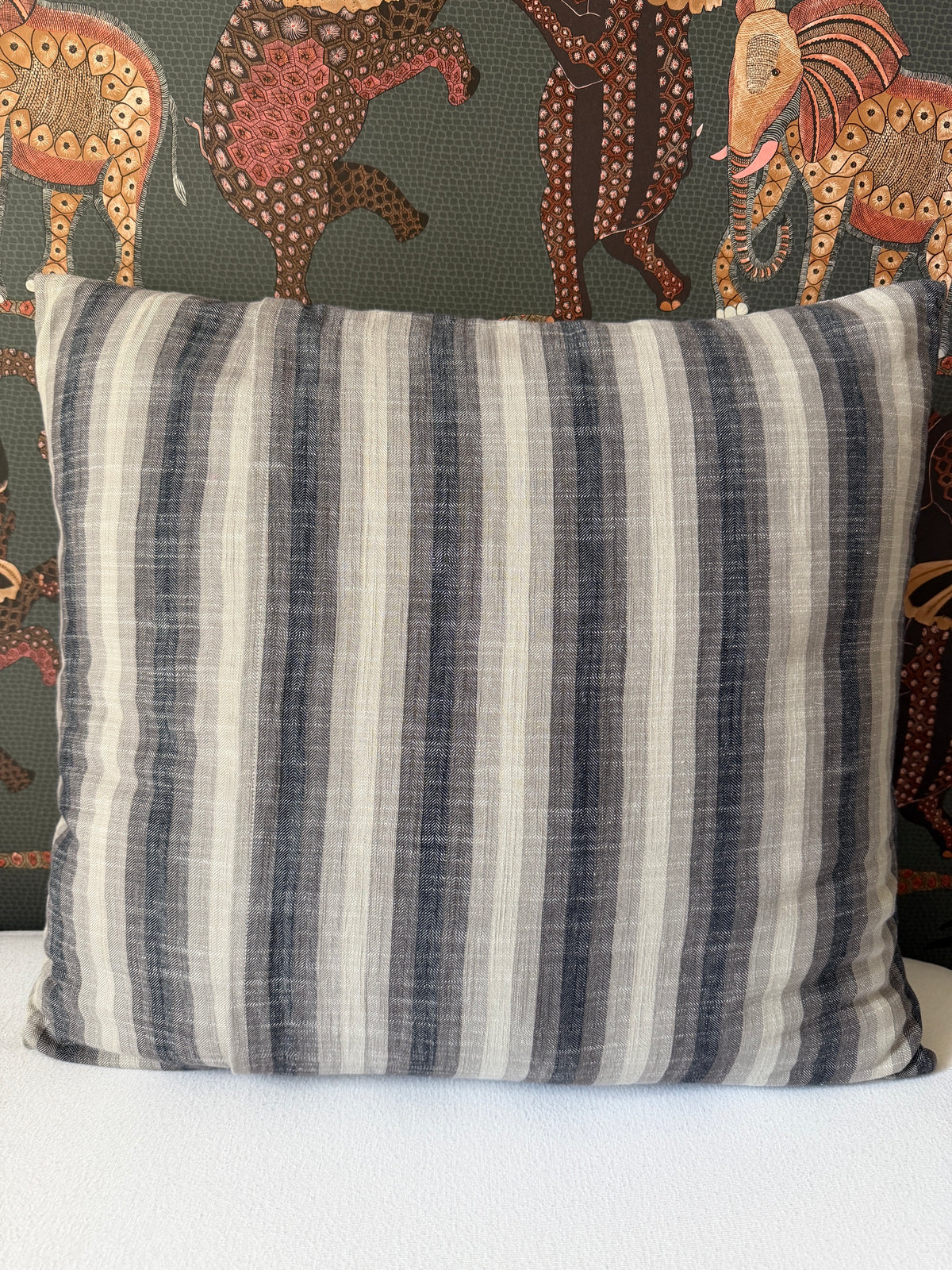 Housse de coussin "Échappée d'ailleurs"