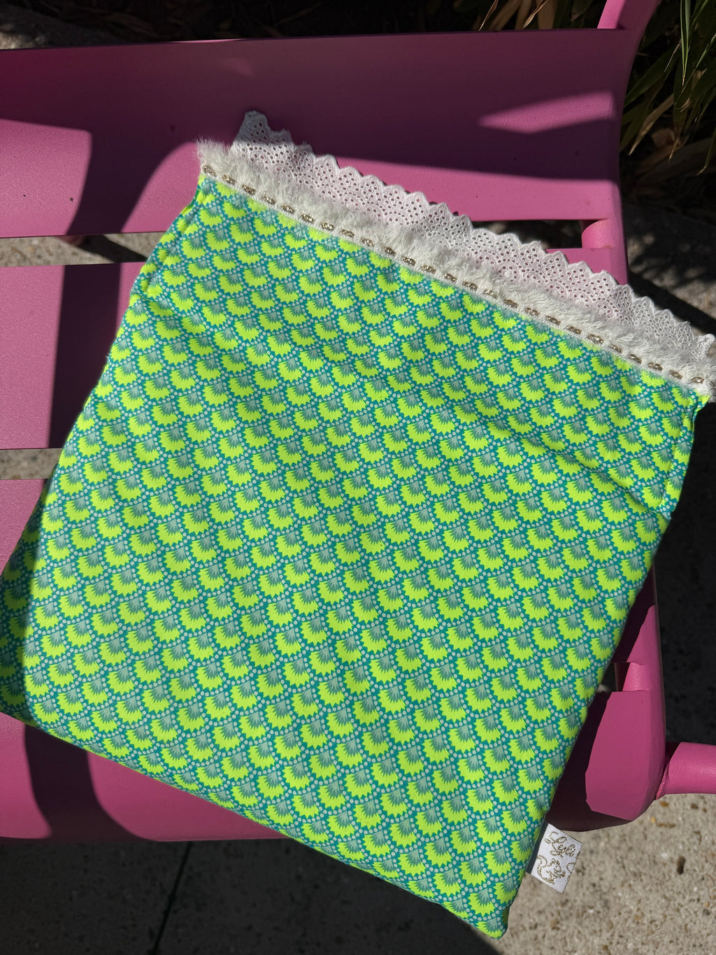 Pochette plate « Jardin Acidulé » 💛
