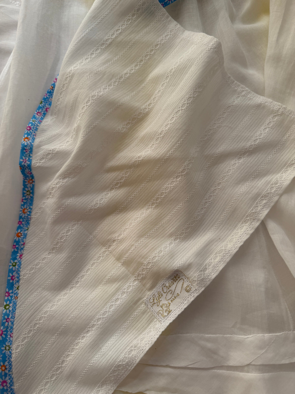 Fichu bandana en tissu - modèle au choix - pièce unique