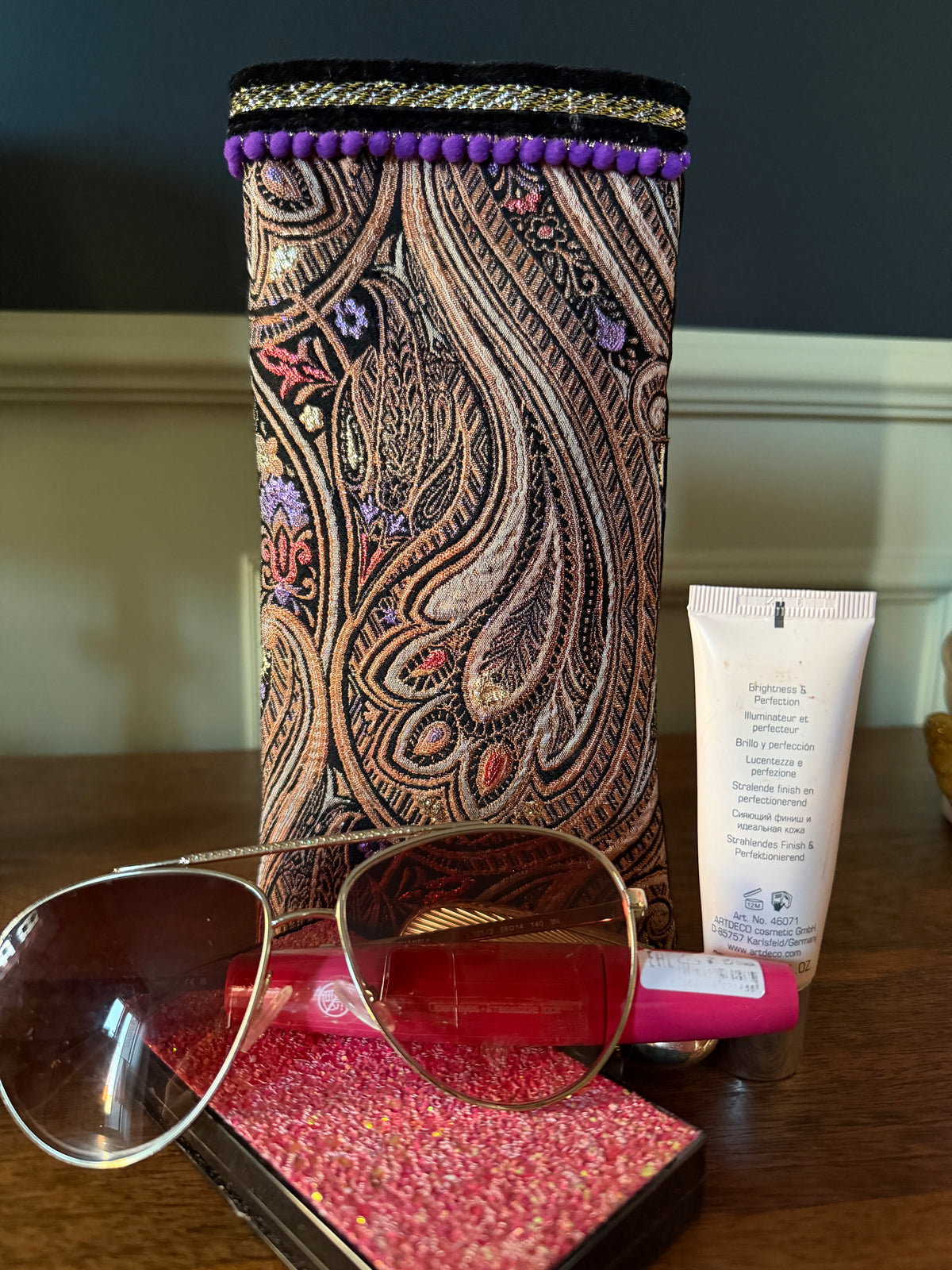 Emporte-parfum & pochette précieuse – Éclat Bohème