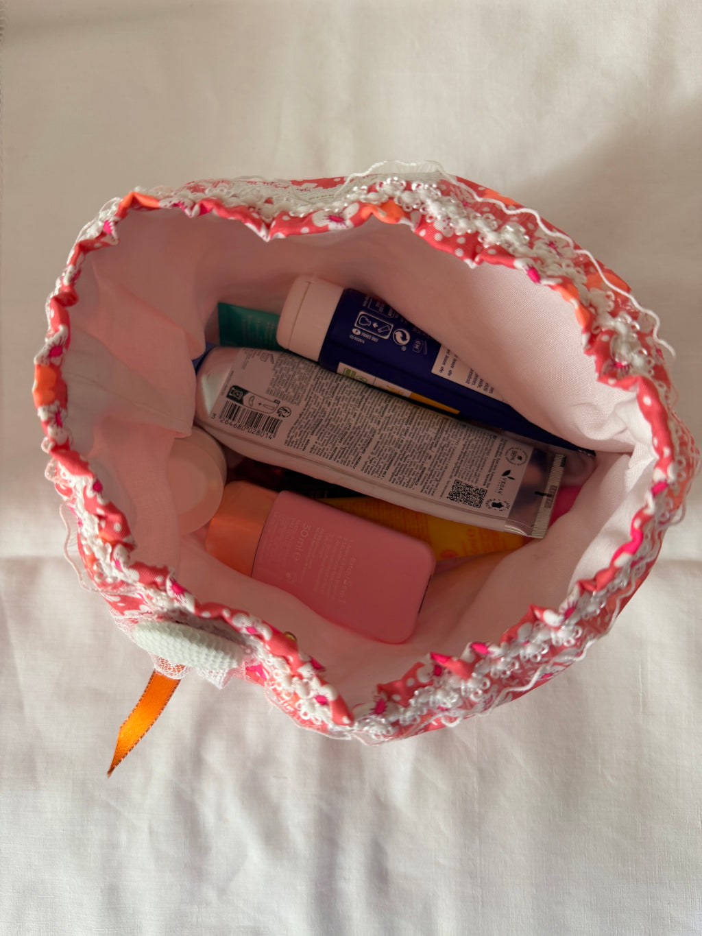 Trousse "jardin Corail"