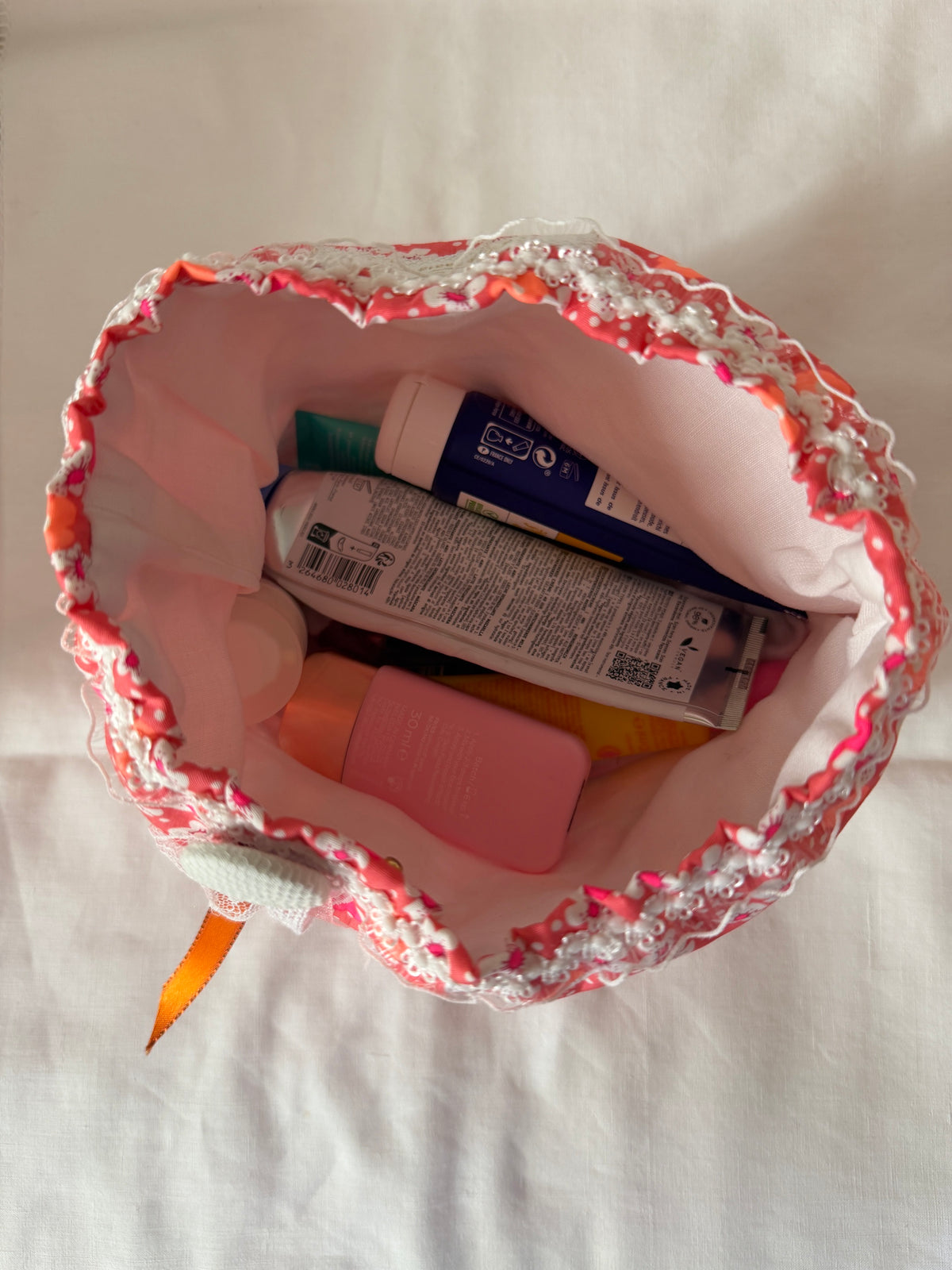 Trousse "jardin Corail"