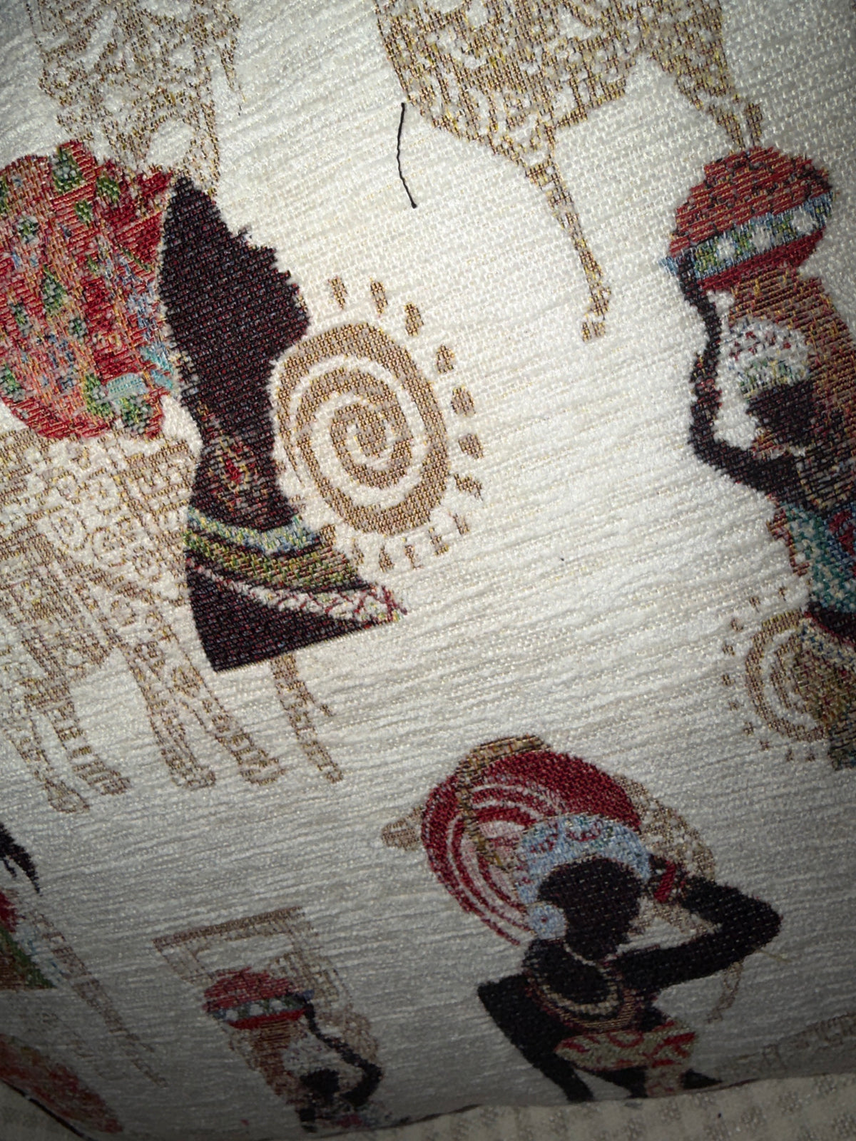 Housse de coussin "Échappée d'ailleurs"