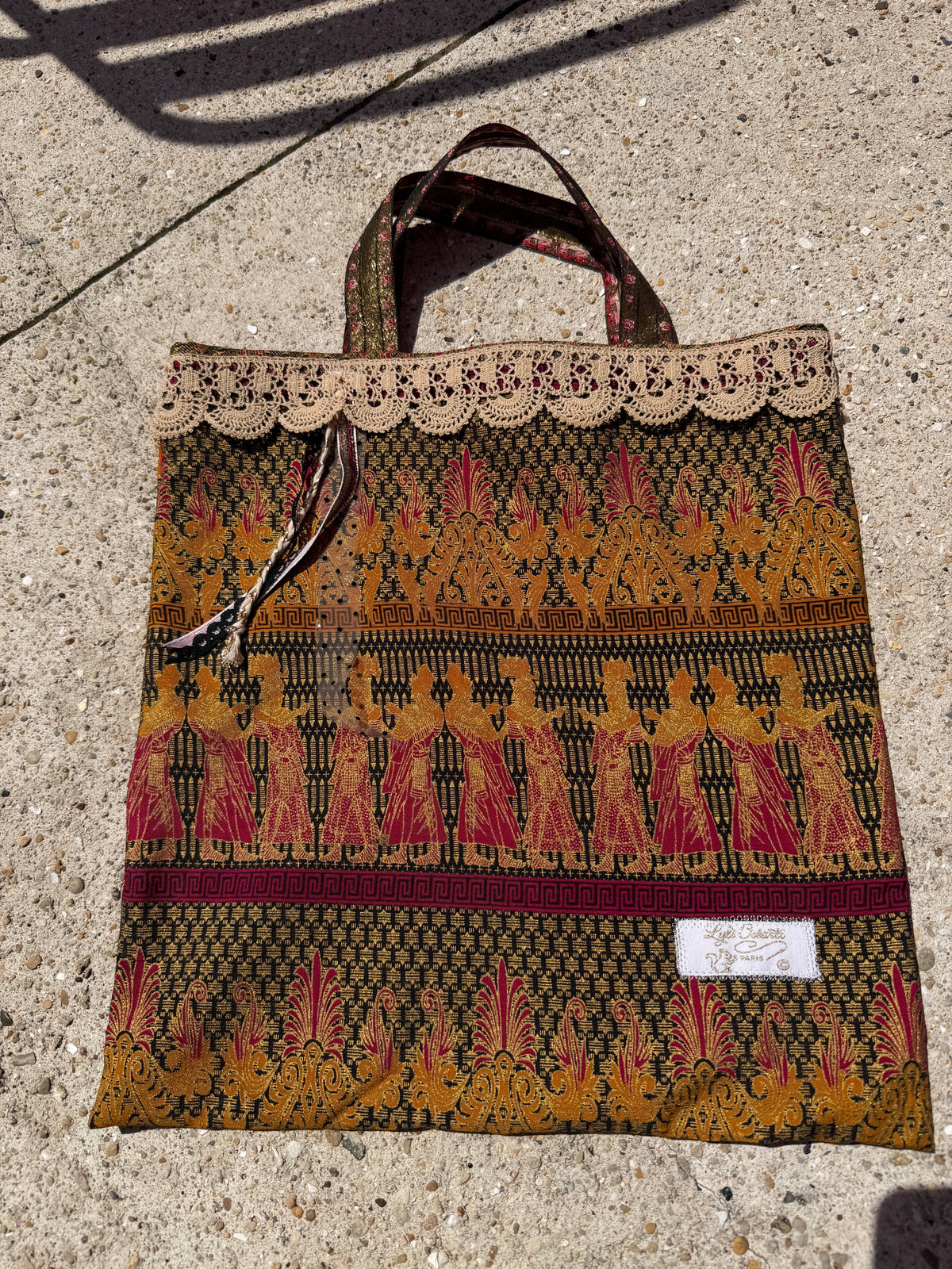 Cabas "Bali bohème" - pièce unique