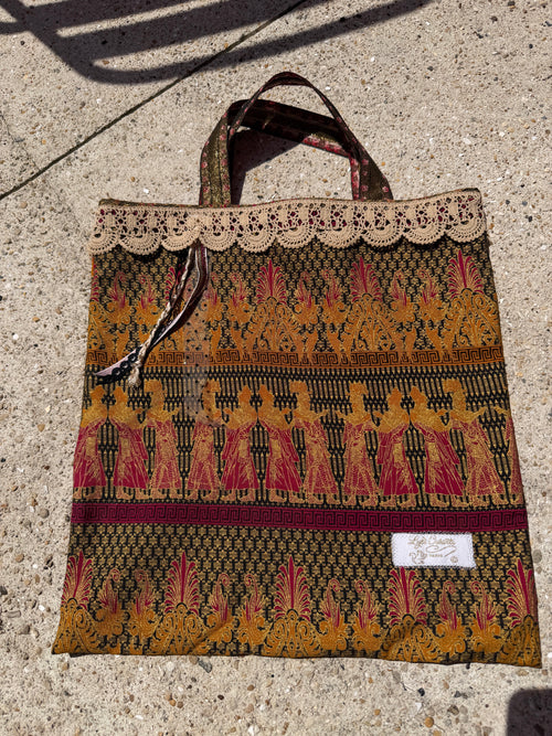 Cabas "Bali bohème" - pièce unique