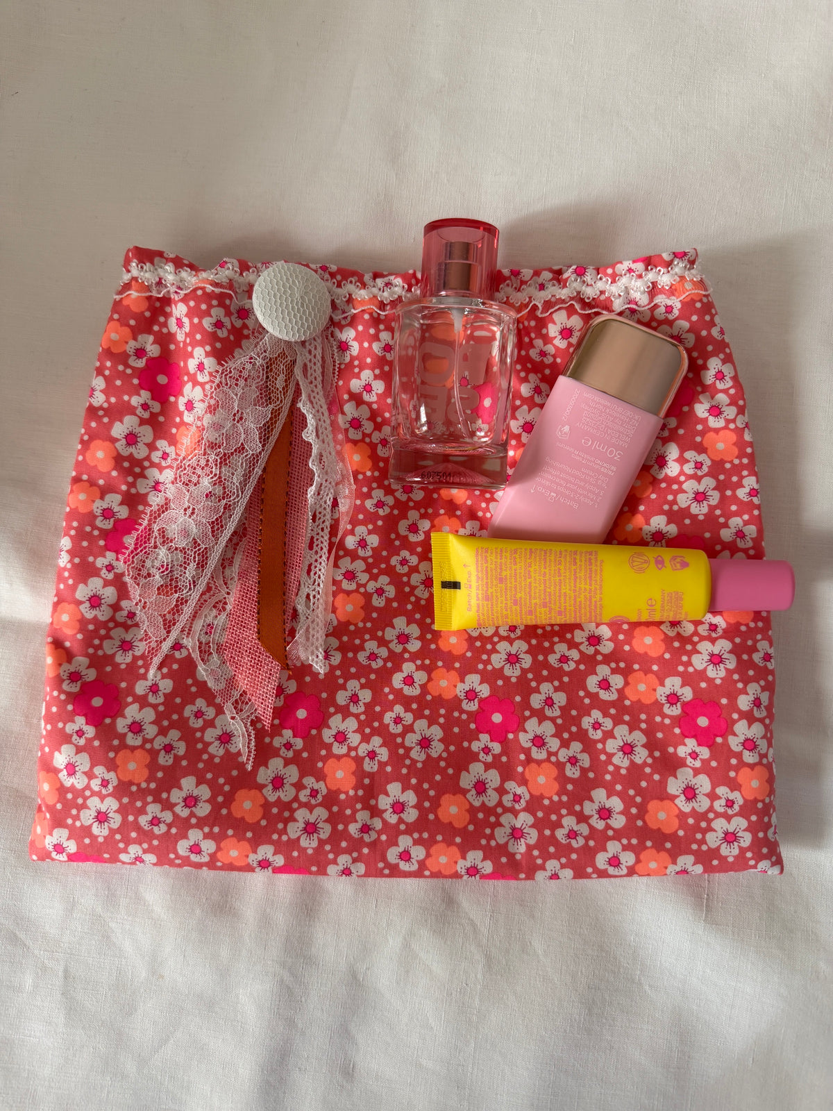 Trousse "jardin Corail"