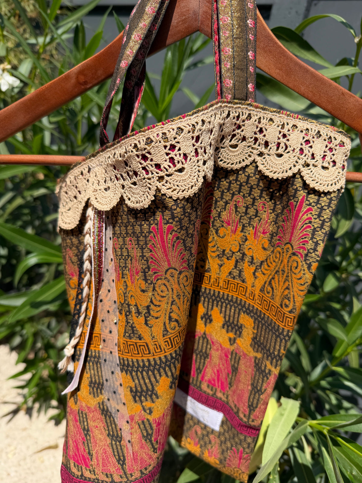 Cabas "Bali bohème" - pièce unique