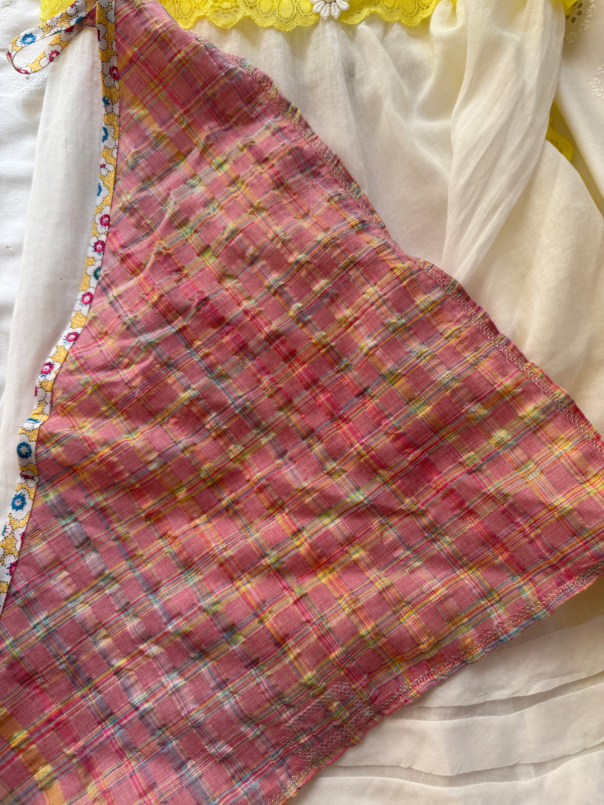 Fichu bandana en tissu - modèle au choix - pièce unique